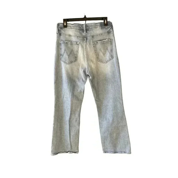 New Mother Superior Denim The Scooter Ankle Light Don't be a Square Jeans 29 - Picture 8 of 13
